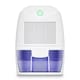 image 1 of Air Pro Mini Dehumidifier Portable Electric Mould & Damp Remover 300ml/Day  Moisture Absorber 600ml Water Tank Condensation Remover | White | White / Purple | 1