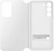 image 4 of Samsung Galaxy S22 Smart Clear View Cover White - EF-ZS901CWEGWW