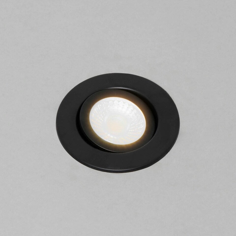 image 1 of BHS Hudson 7 Watt LED Adjustable IP65 Colour Changing Downlight | Black | Black | 1