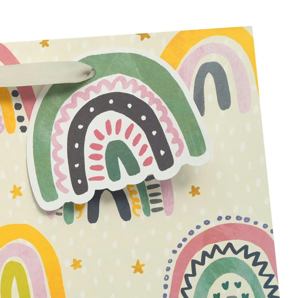 image 1 of Rainbow Large Gift Bag - Pack of 3
