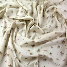 Beige Cotton Lawn Fabric for Dressmaking, 140cm / 55" Wide - per metre