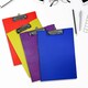 image 4 of Pack of 10 Janrax A4 Assorted Coloured Foldover Clipboards