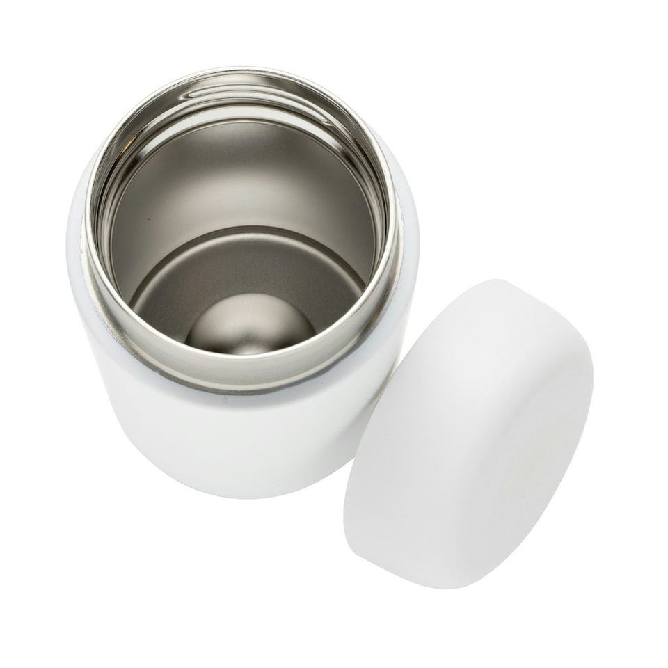 image 1 of XD Xclusive Brew Recycled Stainless Steel Vacuum Insulated 360ml Tumbler - White - One Size