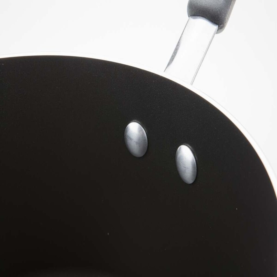 image 1 of Meyer: Non-Stick Induction Frying Pan, Saucepan & Lid Set - 5 Pieces