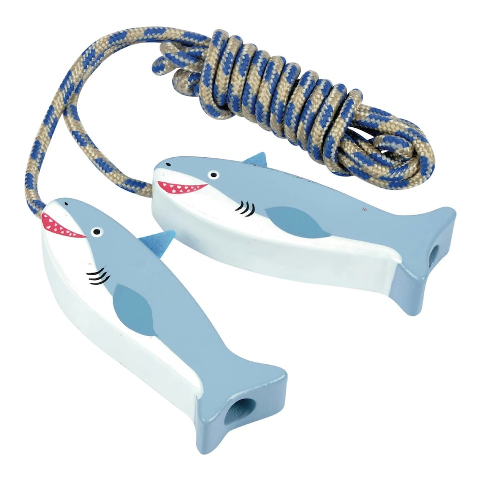 Floss & Rock Childrens Shark Skipping Rope