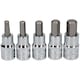 image 2 of Hex / Allen Sockets Key Bits 1/2" Drive Metric Sizes 7mm - 14mm 5pcs