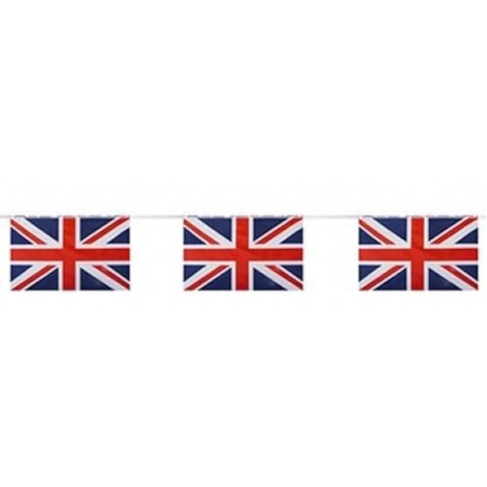 Union Jack Fabric Flag Bunting 185m (50 x 3.7m)