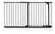 image 1 of Safetots Elite Pressure Safety Gate, 125cm - 134cm, Matt Black, Pressure Fit Stair Gate, Baby Gate for Doors Hallways and Spaces, Safety Barrier, Easy Installation