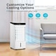 image 8 of PureMate 4L Portable Air Cooler with 4 Operating Modes, LED Display, Timer & Remote Control