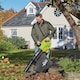 image 2 of Leaf Blower Vacuum & Shredder Mulcher, Electric 3 in 1, Variable Speed,  Large 45L Collection Bag,10m Cable, 3500W