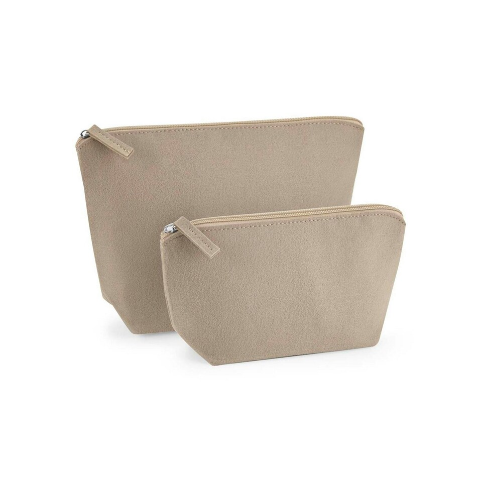 image 1 of Bagbase Felt Accessory Bag - Sand - 18cm x 9cm x 19cm