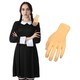 image 1 of Midweek Horror Costume - with Hand Prop | Black | L