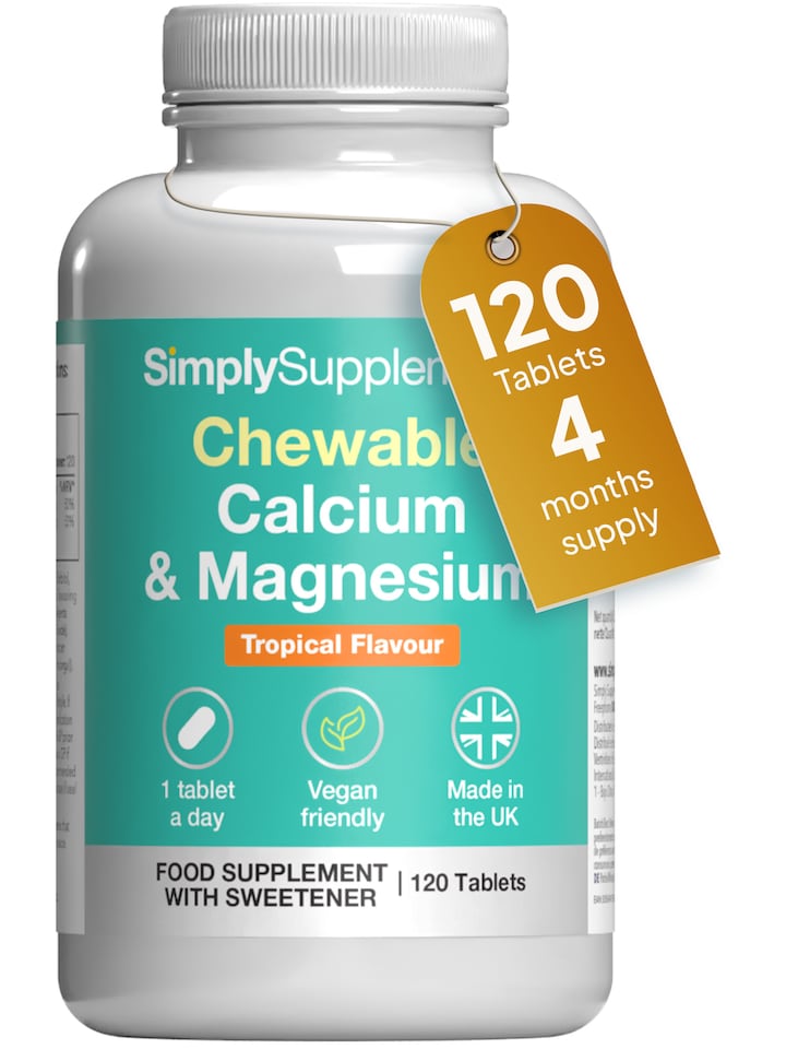 image 1 of Chewable Calcium & Magnesium Tablets