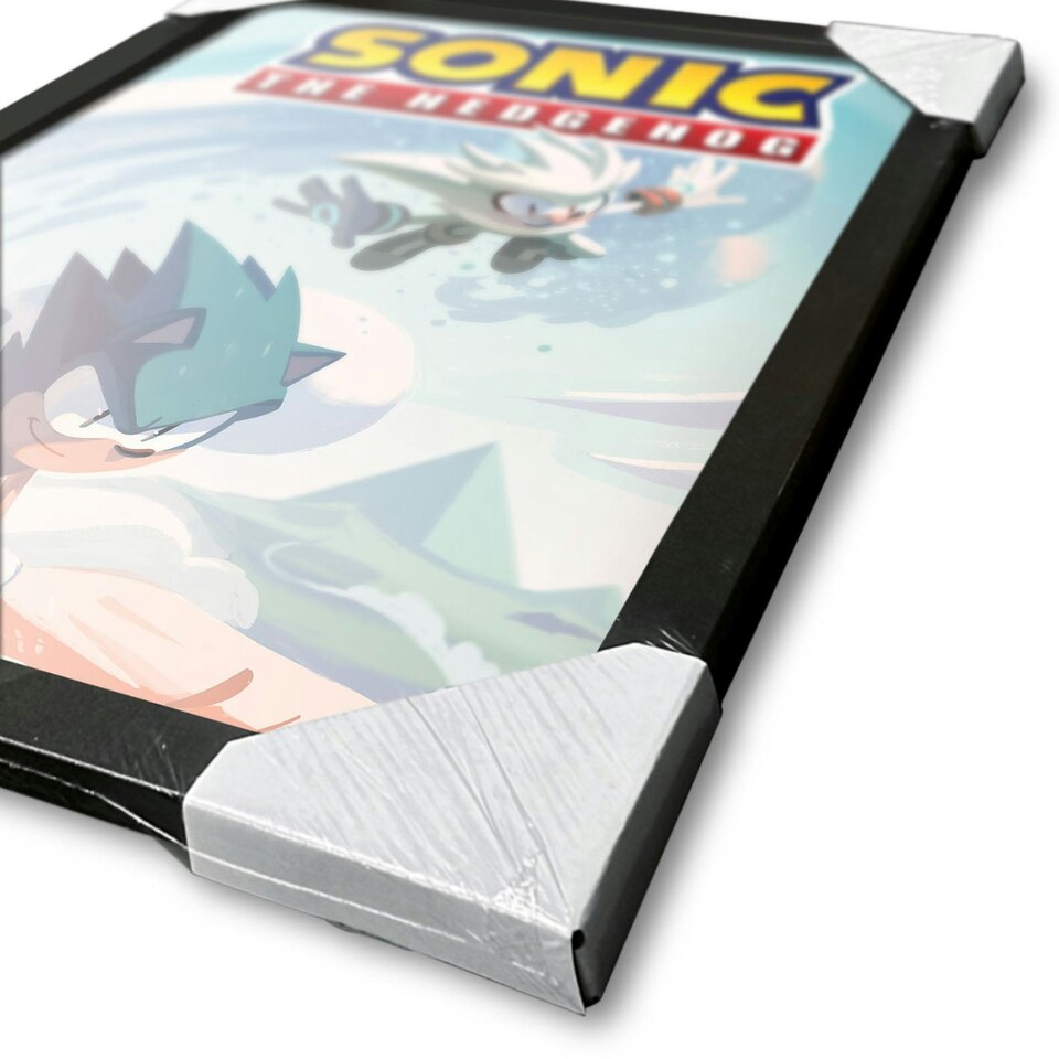 image 1 of Sonic The Hedgehog (Wave) Framed 30x40cm Print