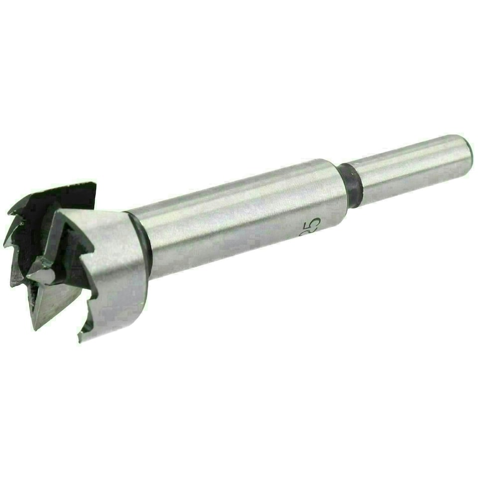 image 1 of 25mm Forstner Bit 3/8" Shank Boring Hole Cutter Flat Wood Drill Bit Woodworking