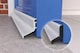 image 3 of Exitex Rain Deflector 914mm, Door Rain Guard for Inward & Outward Opening External Doors | Silver | Bright Silver