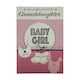 image 1 of On The Birth Of Granddaughter Charming Pink Design Congratulations Card
