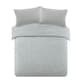 image 1 of OHS Teddy Duvet Cover with Pillowcase Set, King - Silver