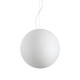 image 1 of Carta Indoor Globe Ceiling Pendant Lamp 1 Light White, E27