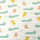 image 4 of Ziggle Muslin Square 3 Pack - Savanna Animals