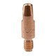 image 4 of 1 shroud & 10 x 0.8mm Round Contact Tips MIG Welding Binzel Style Torch MB15