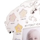 image 4 of Baby Sleep Suit Shape My First Year Matt and Silver Plated Multi Picture Frame