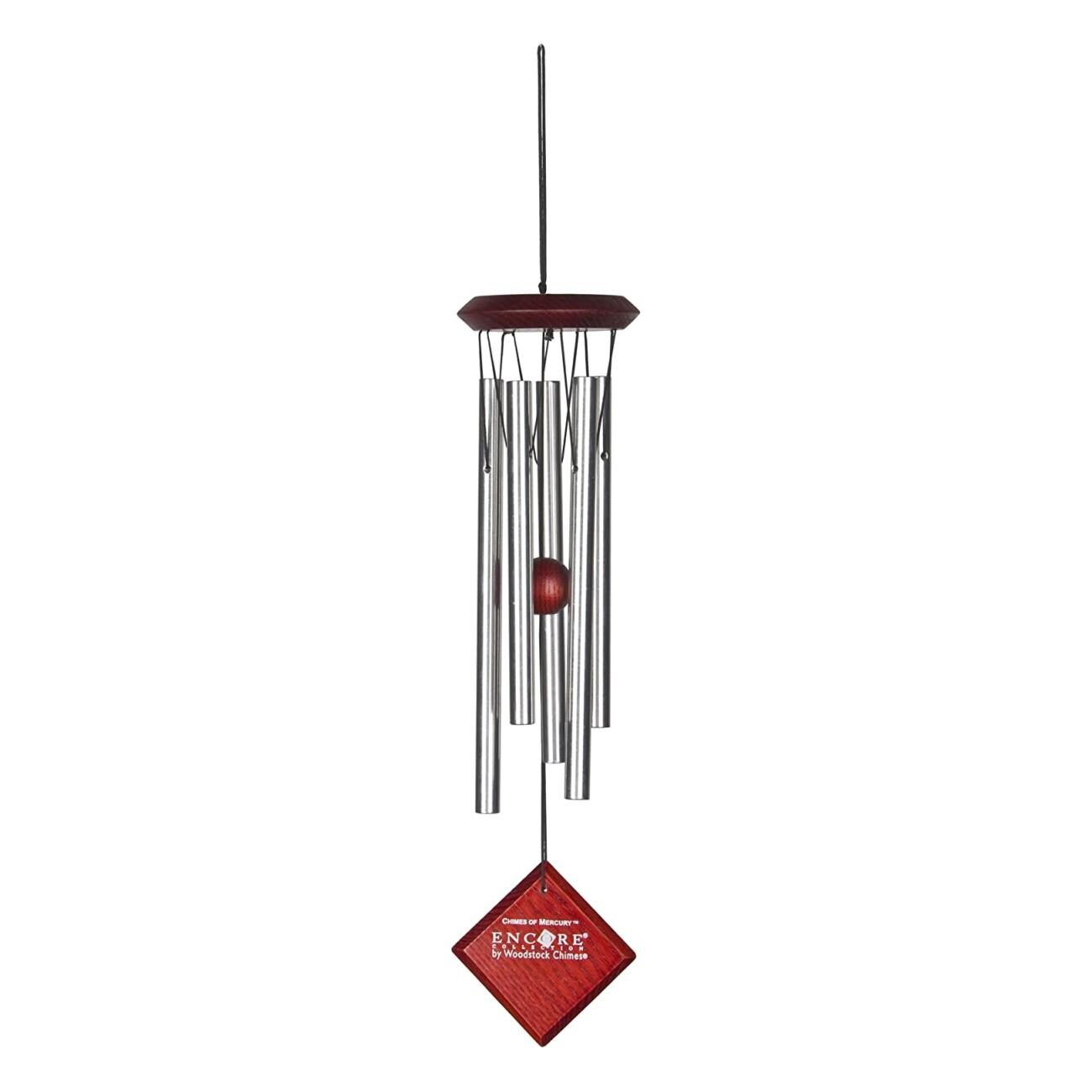 Woodstock Chimes Chimes Of Mercury Wind Chime - Silver