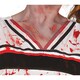 image 3 of Fiestas Guirca Womens/Ladies Zombie Cheerleader Costume | Red | Red/White | L | 1