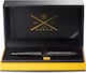 image 3 of Cross Century II Black Microknurl Fountain Pen | Luxury Black PVD Fountain Pen with Fine Stainless Steel Nib | Gift Boxed Executive Writing Pen