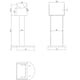 image 2 of Typhoon Designer Radiator Feet - Black