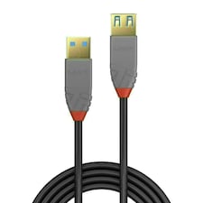 1m USB 3.2 Type A Extension Cable, 5Gbps, Anthra Line