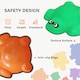 image 5 of AIYAPLAY 6PCs Kids Stepping Stones, Turtle-Shaped Stackable Balance Stones