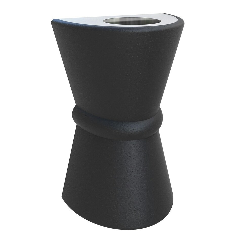 image 1 of Coastal Collection 2 Light Outdoor Up / Down Wall Light Black IP44, E27