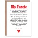 image 1 of Greeting Card Love Poem Horror Fan Fiancée Romantic Poetry Fun