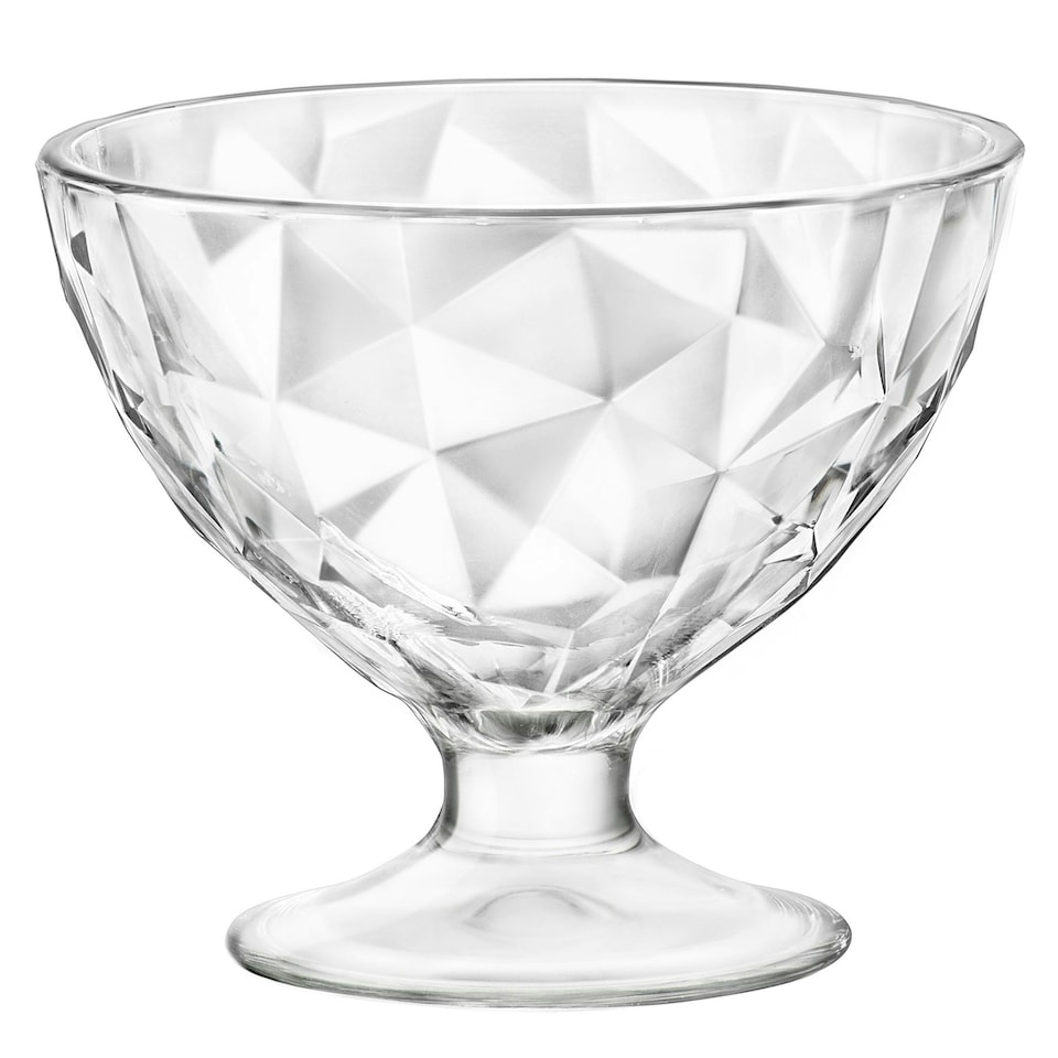 image 1 of Bormioli Rocco Diamond Ice Cream Bowls - 360ml - Pack of 6 Clear