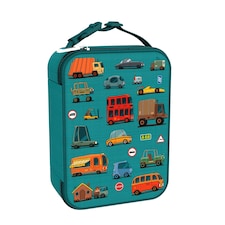 Lunch Bag, Insulated, Medium | Blue | Automobiles