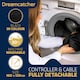 image 5 of Dreamcatcher Black Soft Microfleece & Sherpa Electric Blanket Heated Throw 160x120cm | Black | Black | 1