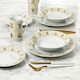 image 2 of 24pc British Wild Flowers Dinner Set
