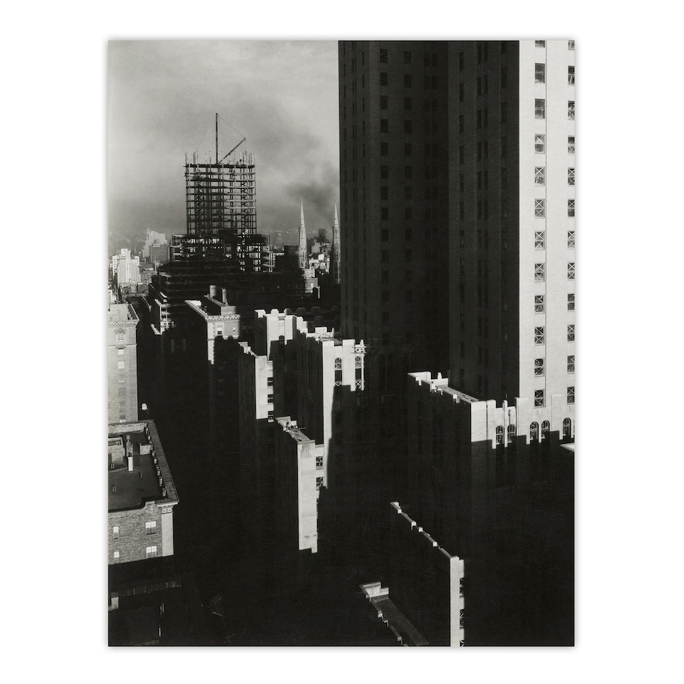 image 1 of NY City View from the Shelton Stieglitz Huge Wall Art Print 18X24 In