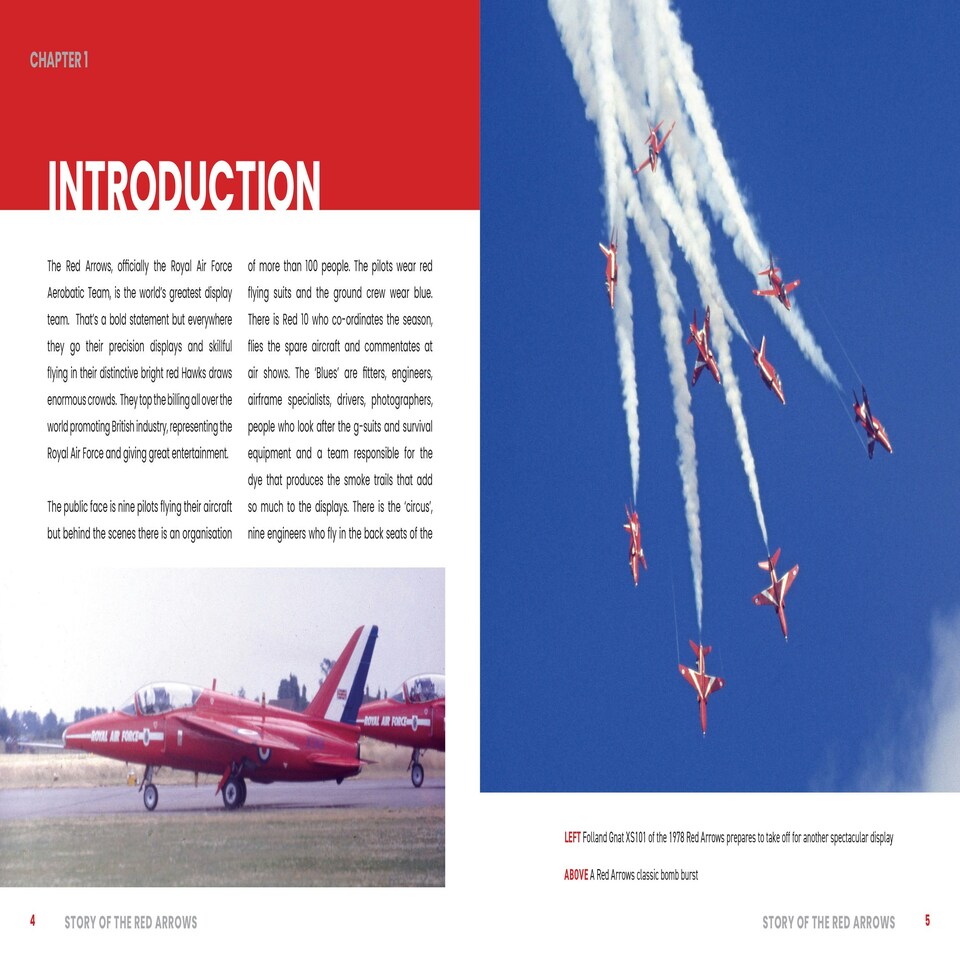 image 1 of Story Of The Red Arrows Book