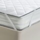 image 3 of OHS Pinsonic Soft Touch Anti-Allergy Mattress Topper Protector, Super King - White