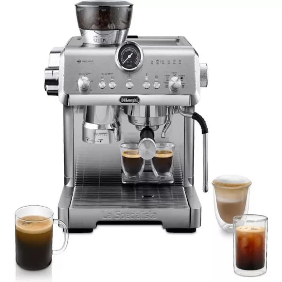 image 1 of Delonghi La Specialista Opera Bean to Cup Manual Coffee Machine, Silver