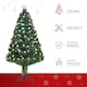 image 4 of 4FT Pre-Lit Artificial Christmas Tree w/ Fibre Optic Led Light Xmas Decorations