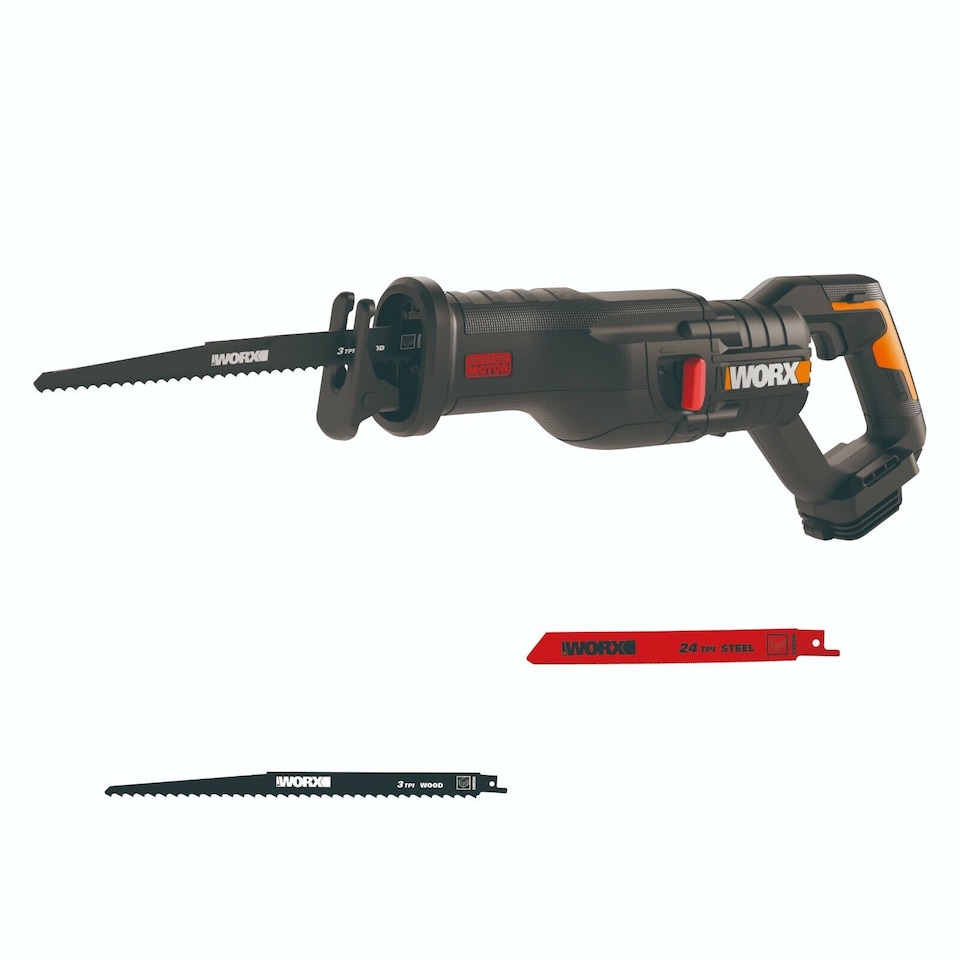 image 1 of WORX 20V Cordless Brushless Reciprocating Saw with Quick blade change system (BARE TOOL) WX516.9