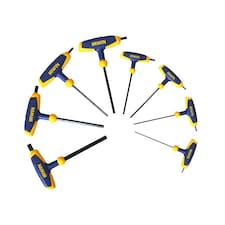 Irwin Metric T-handle Hex Key Set, 8 Piece - Multi Colour - One Size