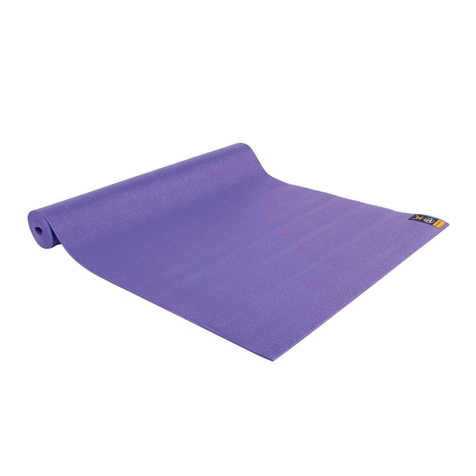 image 1 of Fitness Mad Warrior II Yoga Mat - Purple - One Size