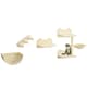 image 1 of PawHut Wall Mounted Cat Tree 4PC Kitten Activity Centre with Sisal, Beige