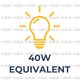 image 6 of UniBulb LED G9 470lm 4.2W (Replaces 40W) 2700K (Warm White) Capsule Light Bulb - Pack of 6