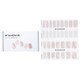 image 1 of Nail Sticker (patterned) - # Heavenly Nail - 32pcs Multi