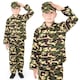 image 2 of Child’s Army Boy Costume – Kids Soldier Fancy Dress Camouflage Outfit N/A | XL